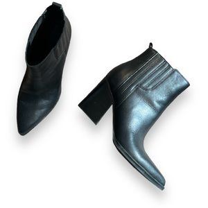 Marc Fisher Black Ankle Boots